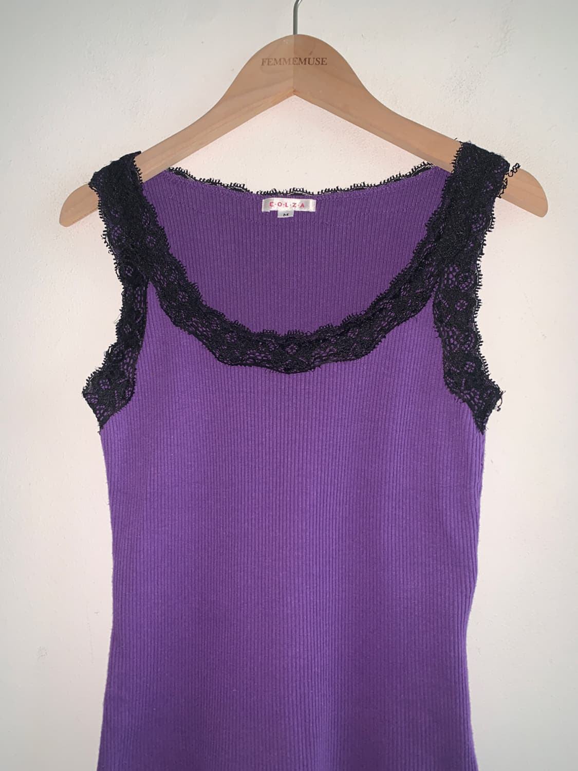 Lace neck sleeveless top 상품이미지2