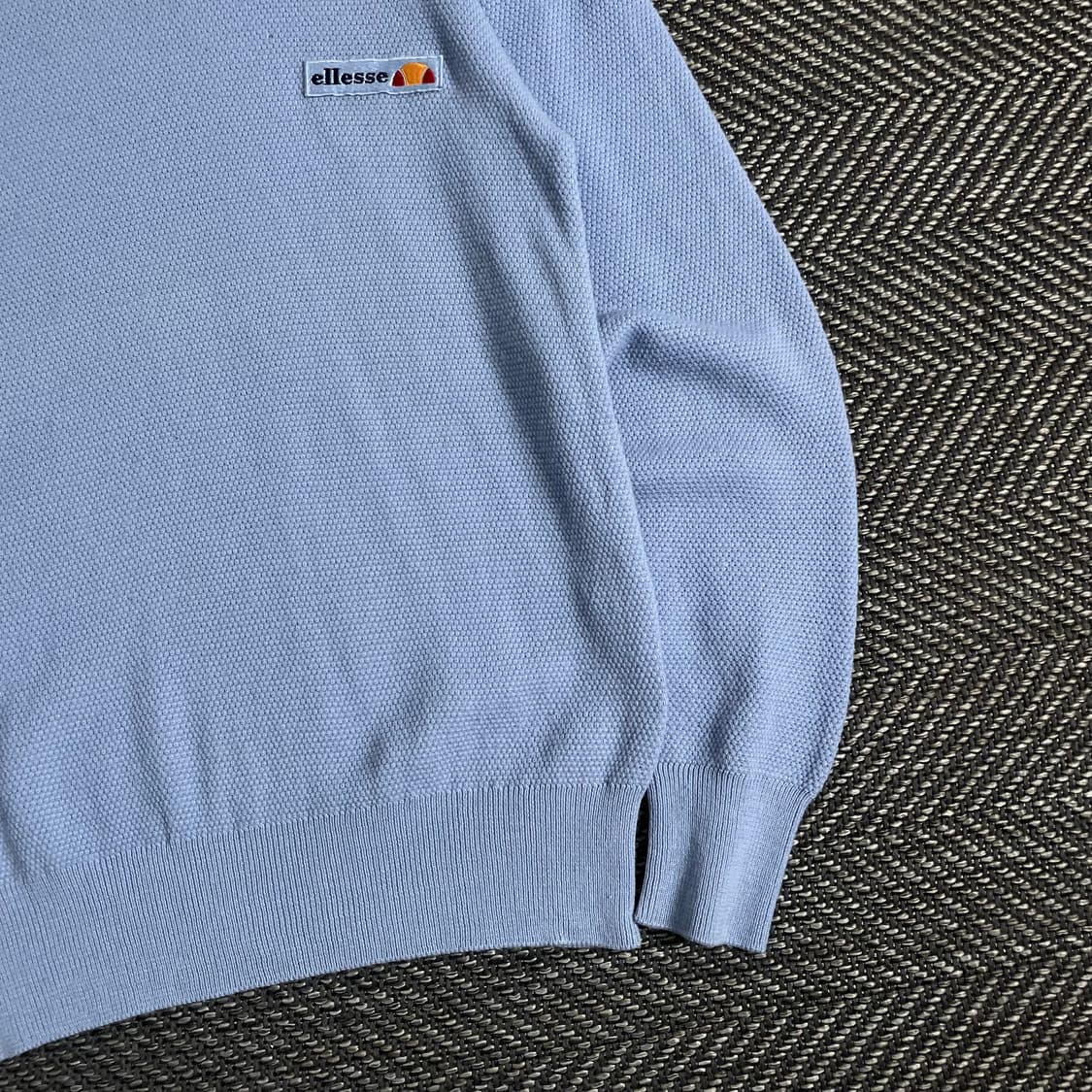 00s 엘레쎄 올드스쿨 미니멀 와플 니트o 2849 상품이미지2