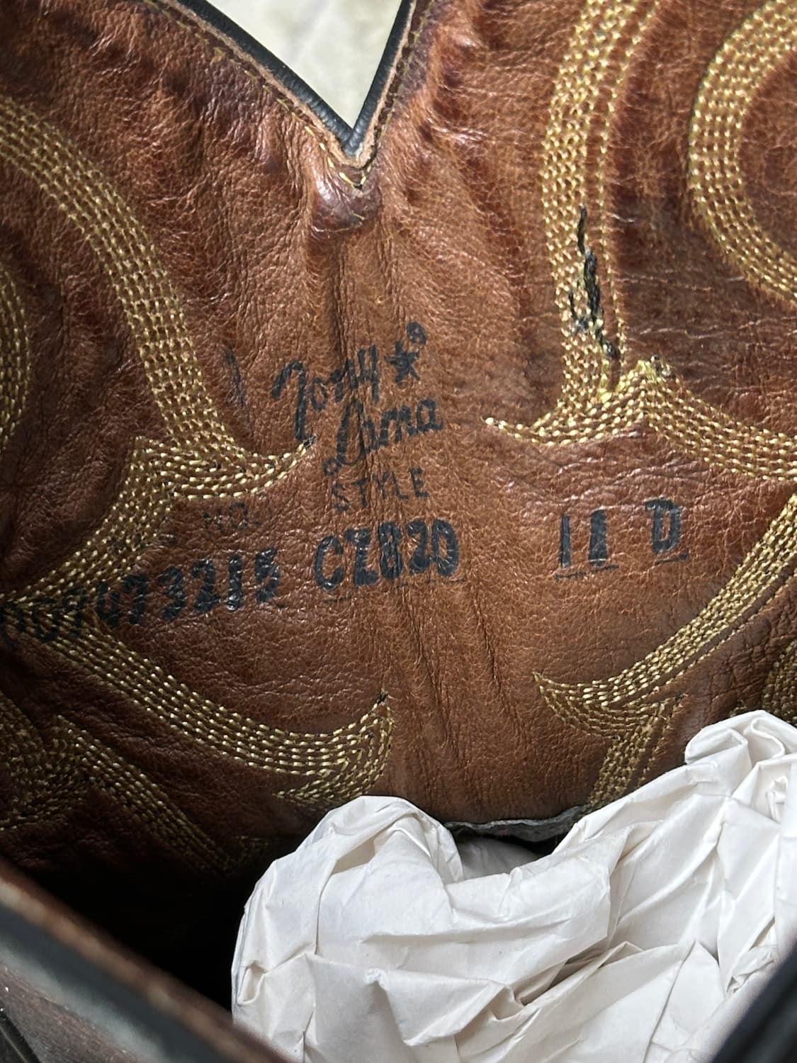 00’s 토니라마 카우보이 웨스턴 부츠 상품이미지8