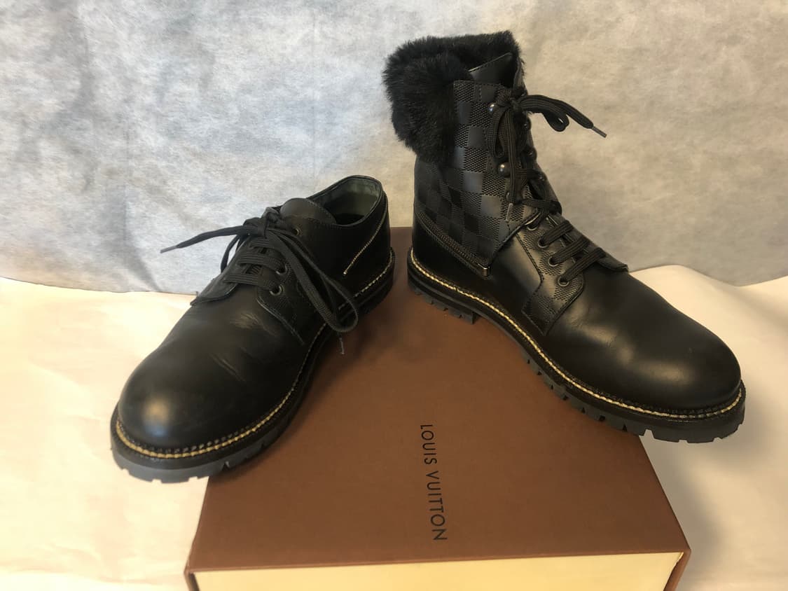 루이비통 다미에 2WAY 퍼 부츠 상품이미지1