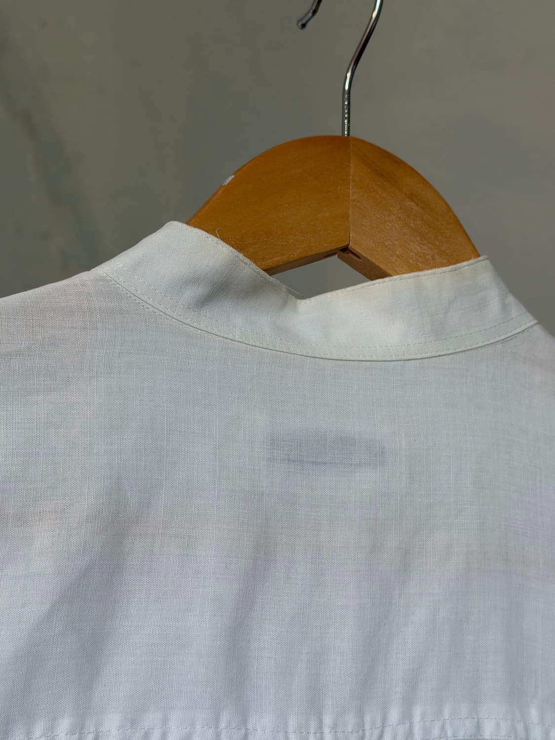 미쏘니 MISSONI 리넨 차이나카라 셔츠 상품이미지9