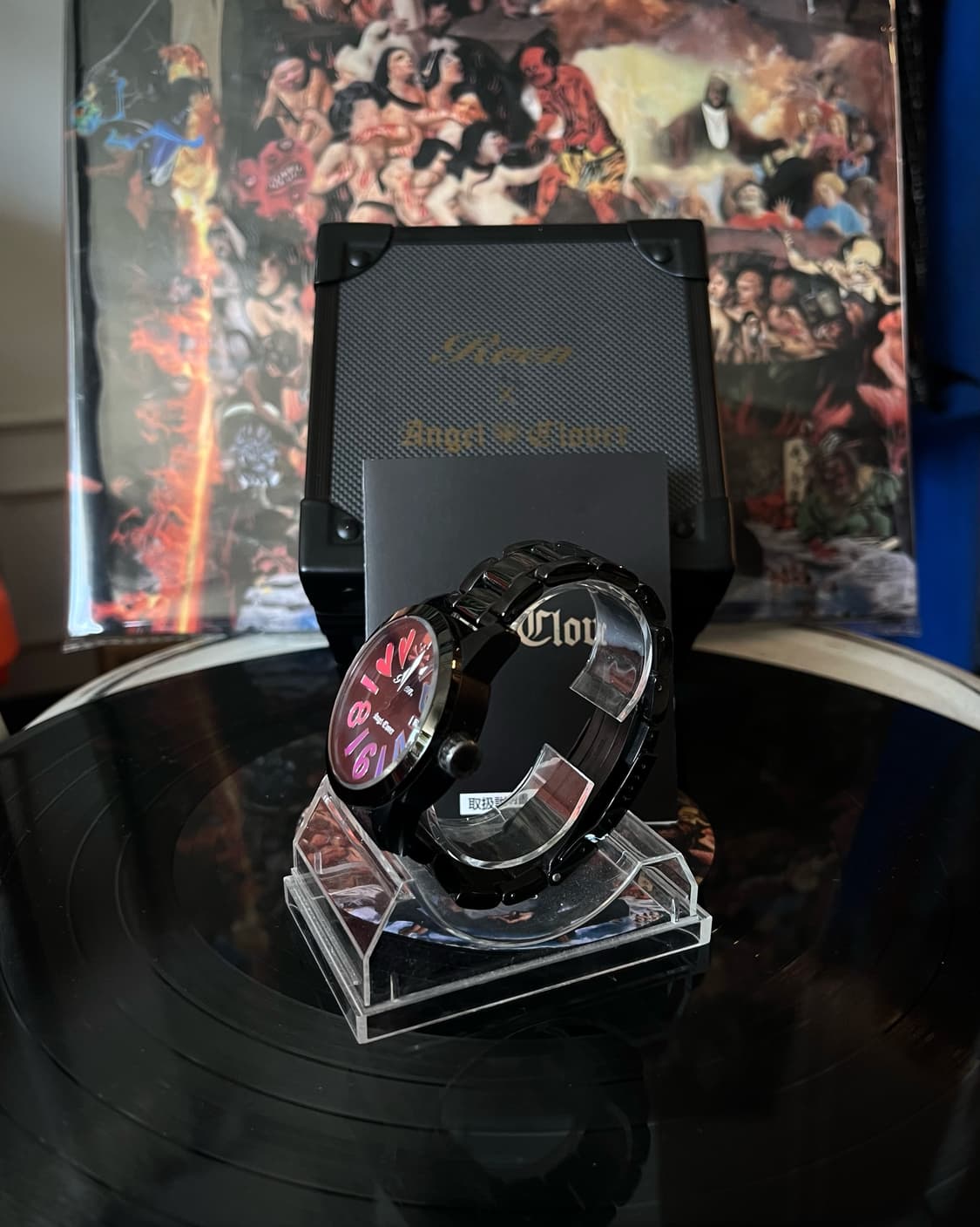 Roen X Angel Clover Skull Metal Watch 상품이미지3