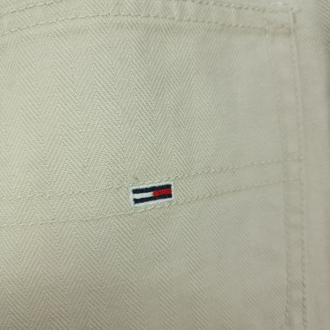 [타미힐피거] 로고 자수 와이드 코튼 팬츠 M19014 상품이미지6