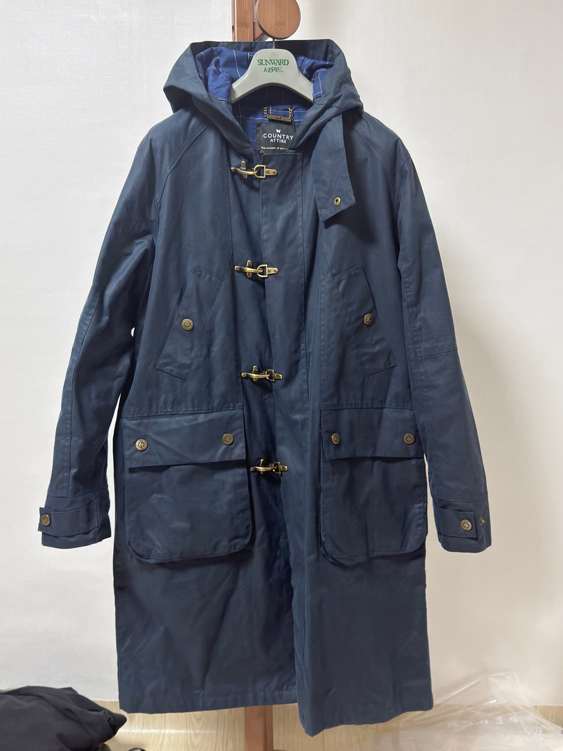 Country Attire 브리티쉬 밀러레인 필드 파카: 38 / 네이비 상품이미지1