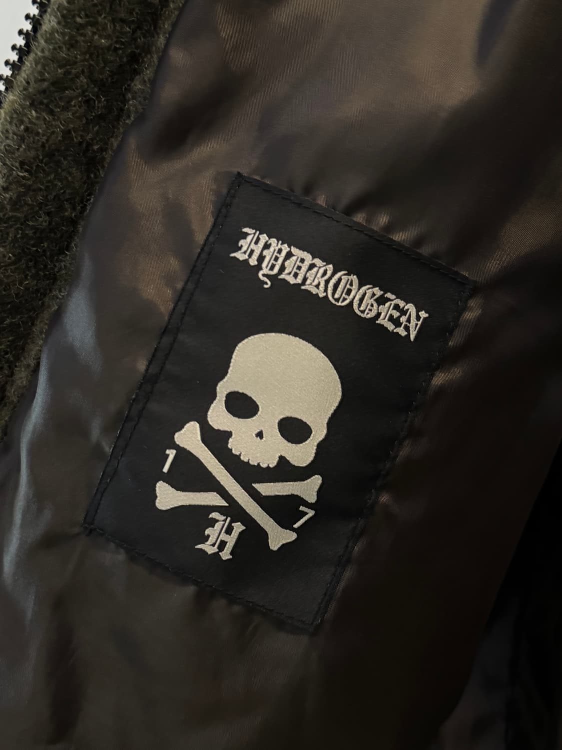 Hydrogen 카모플라쥬 울 블렌드 후드집업 52R 상품이미지7