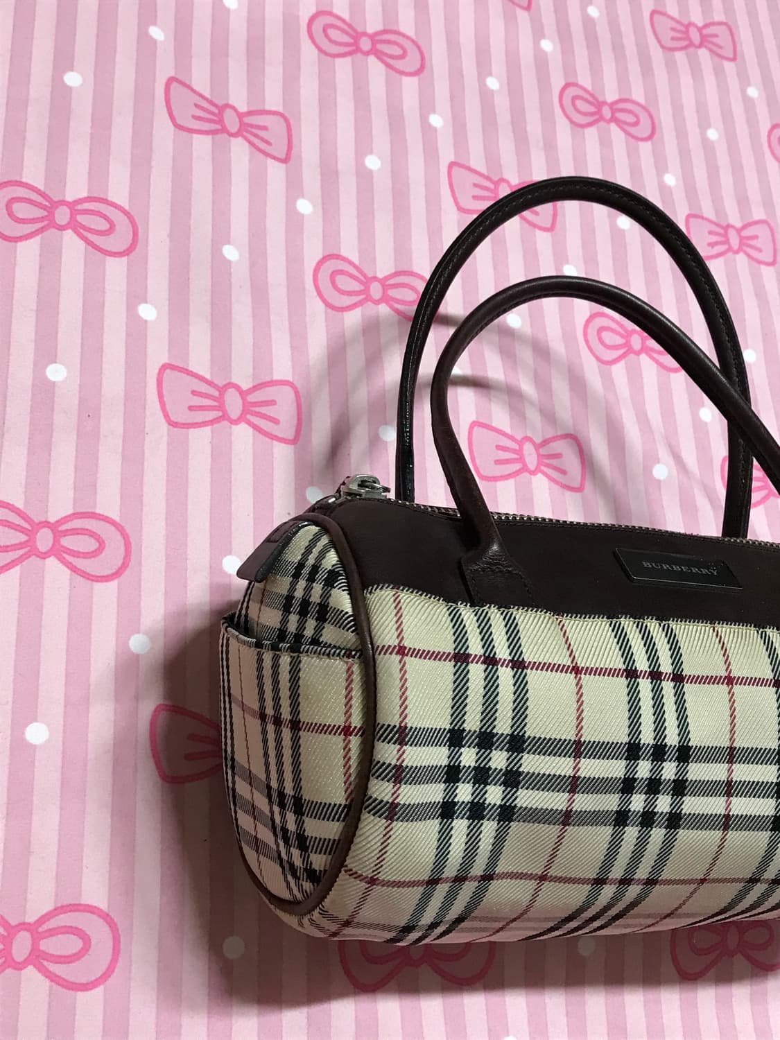 버버리 노바체크 보스턴백 토트백 상품이미지3