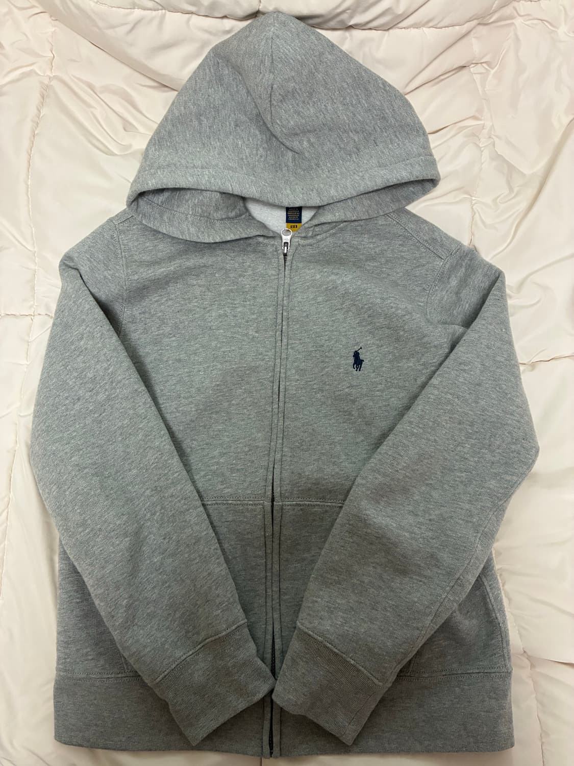 폴로 코튼 블렌드 플리스 후드집업 상품이미지1