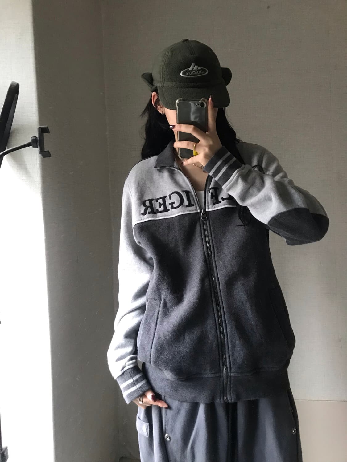 타미힐피거 빅로고 면집업 상품이미지3