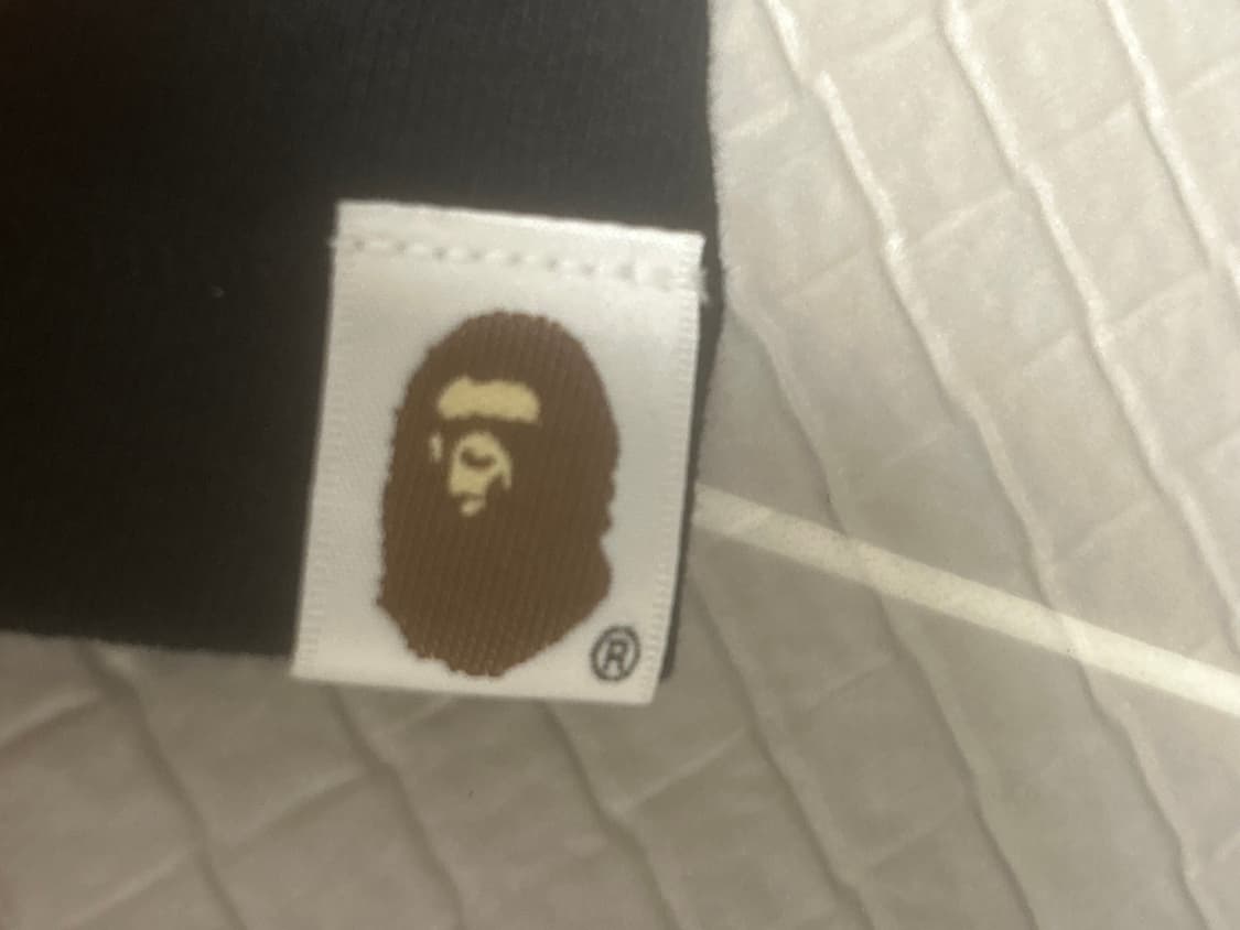 베이프 홀로그램 반팔 블랙  상품이미지6