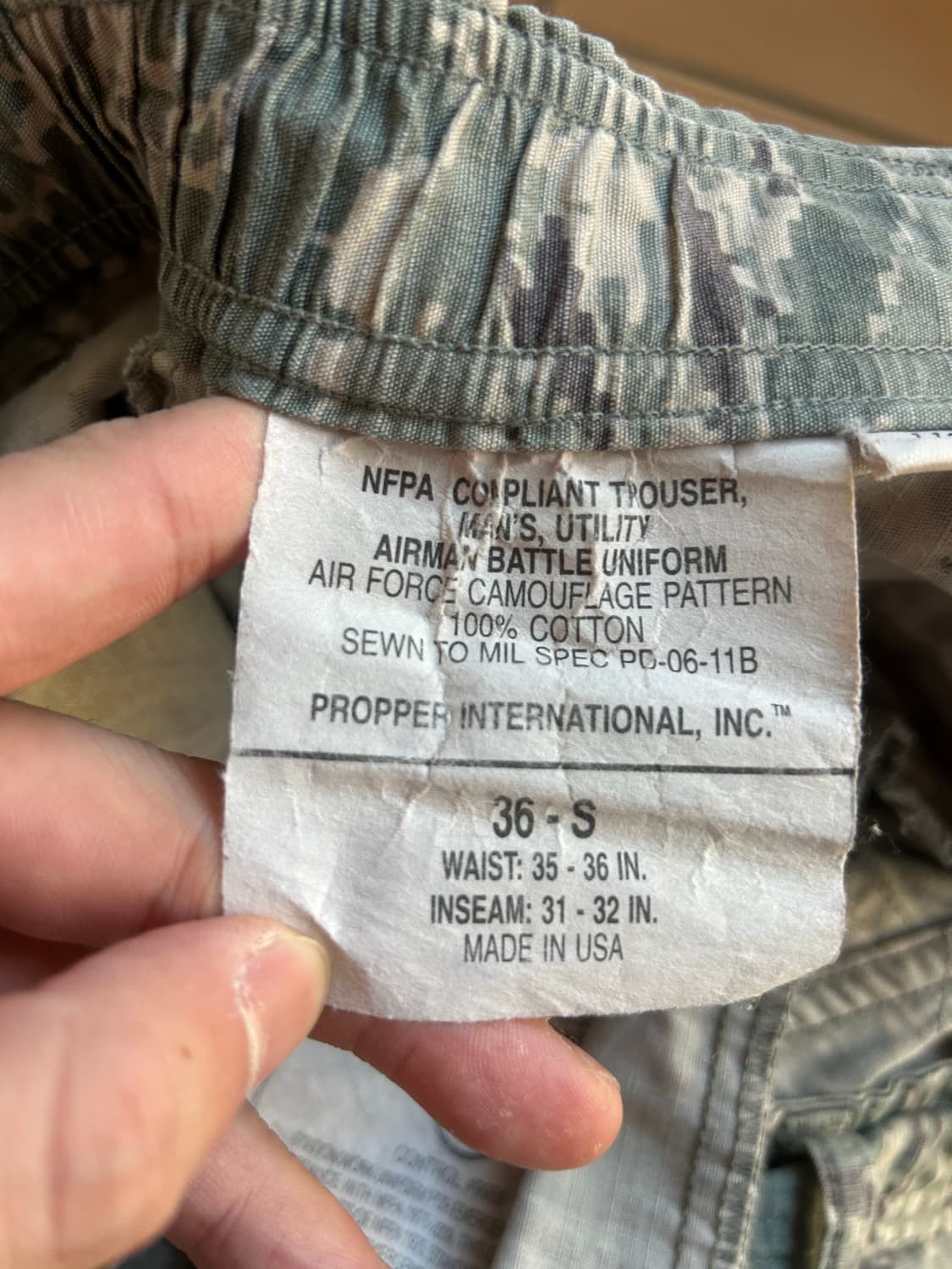 USAF 미공군ABU팬츠  상품이미지7