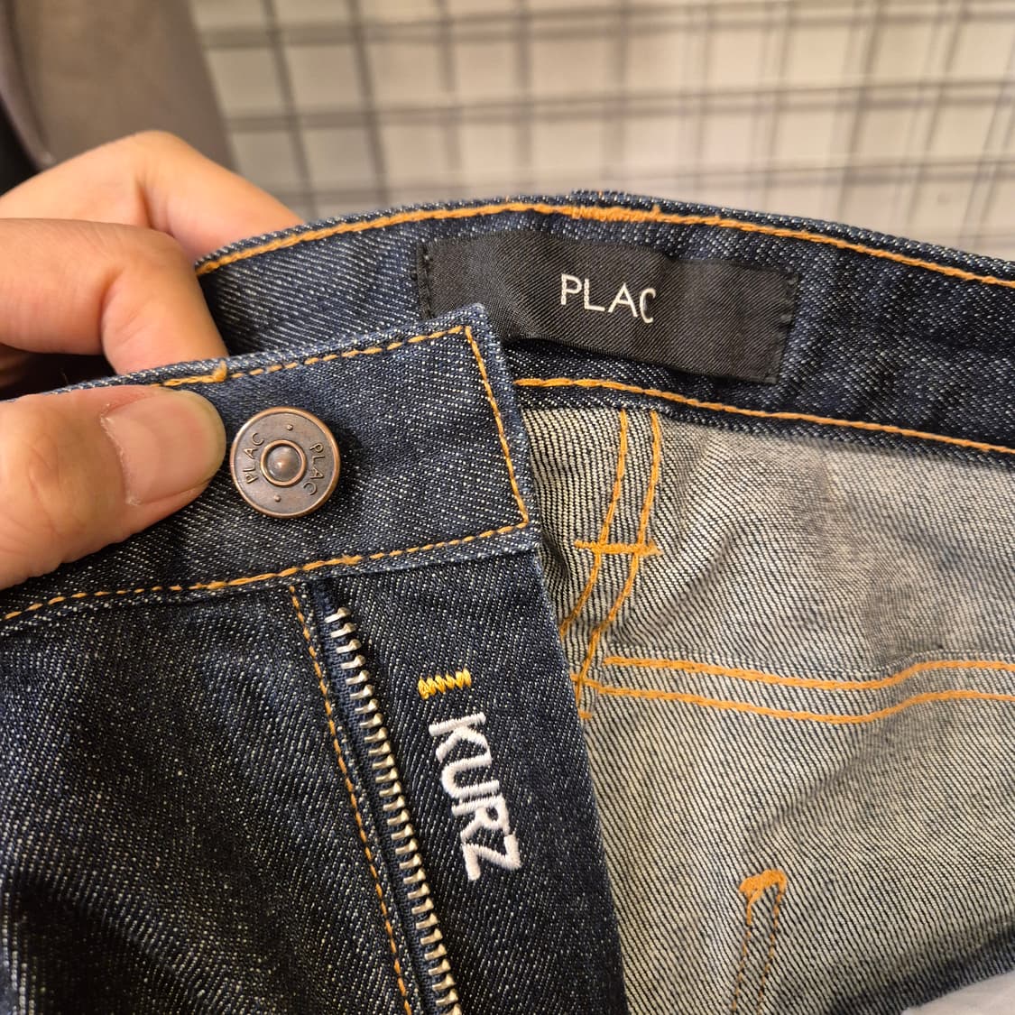 32인치 플랙진 KURZ 슬림핏 청바지  상품이미지4