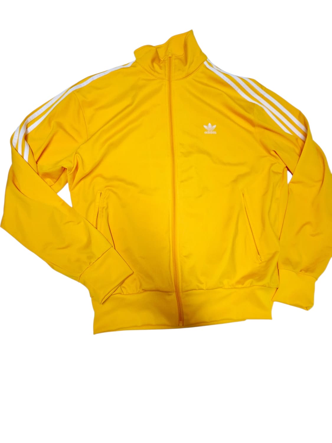 [아디다스] Y2K 근본 옐로우 화이트 삼선 파이어버드 트랙탑 져지 XL 상품이미지1