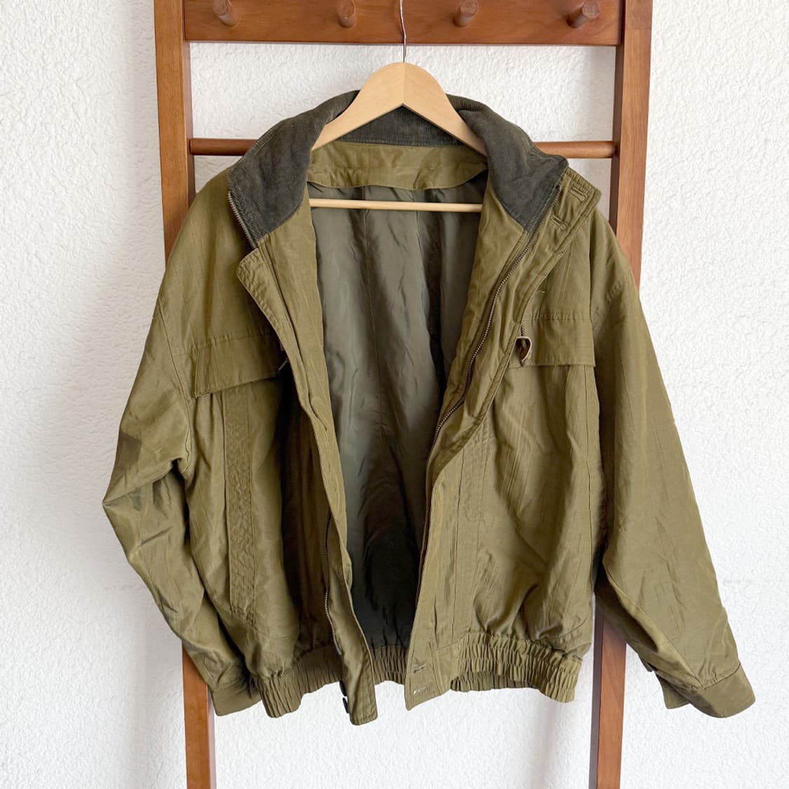 숲마을 필드 후드 야상 점퍼 상품이미지7