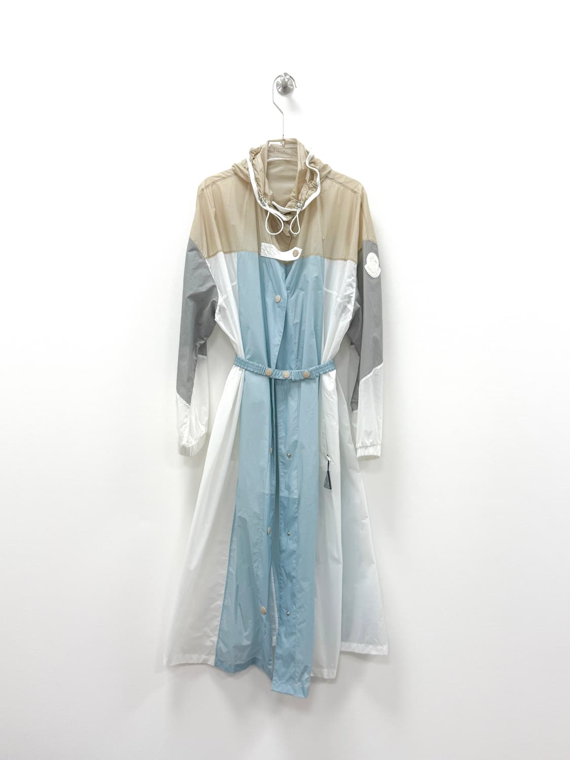 몽클레르 아케나르 컬러블록 바람막이 벨티드 코트 상품이미지2