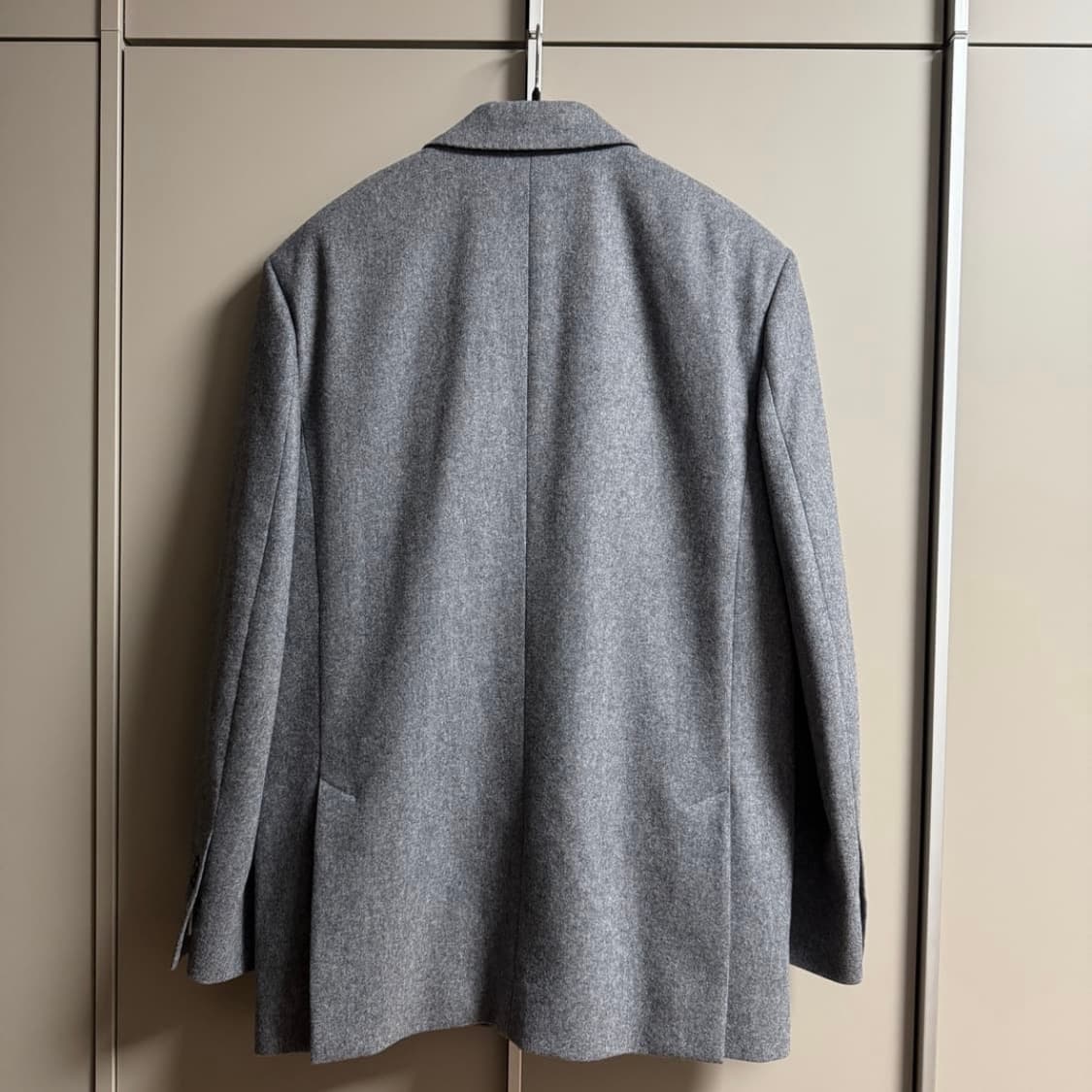 아미 드 꾀흐 그레이 울 싱글 슈트 셋업 50/40 사이즈 상품이미지2
