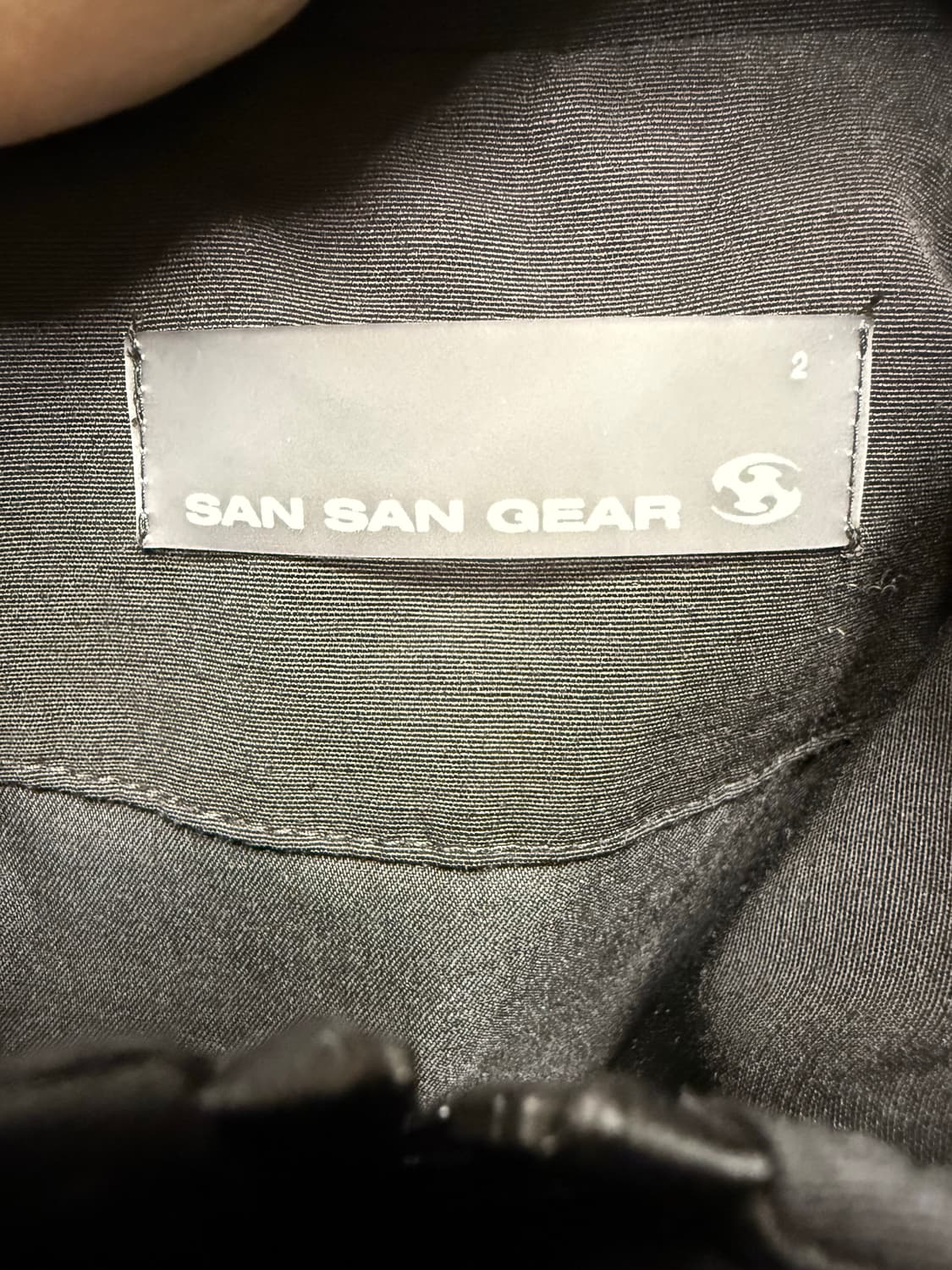 산산기어 어파인 커브 자켓 블랙 2사이즈 상품이미지3