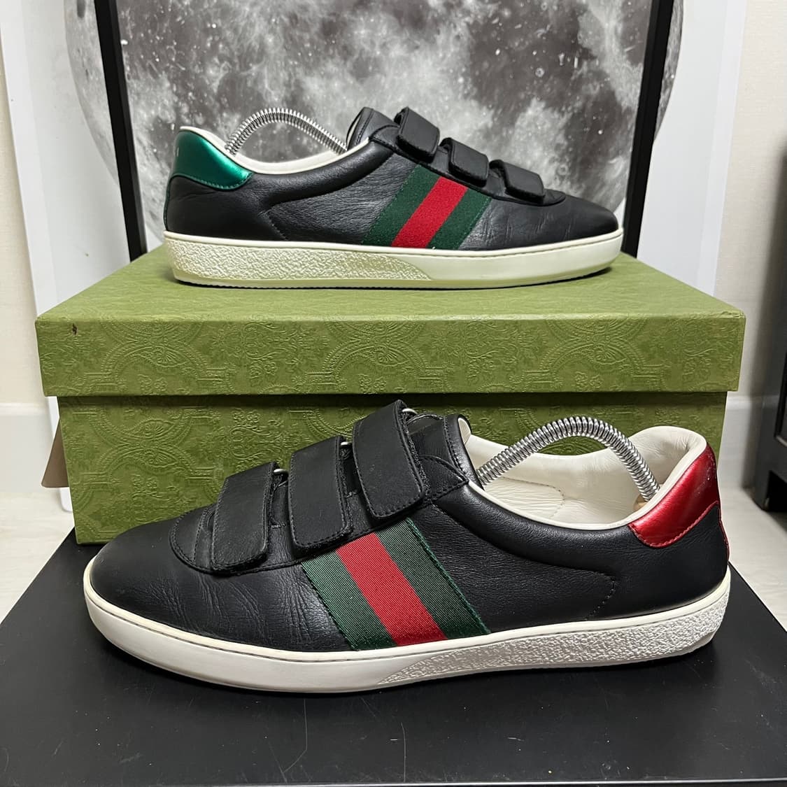 정품 9) 구찌 그립 벨크로 에이스 스니커즈 280~285 상품이미지1