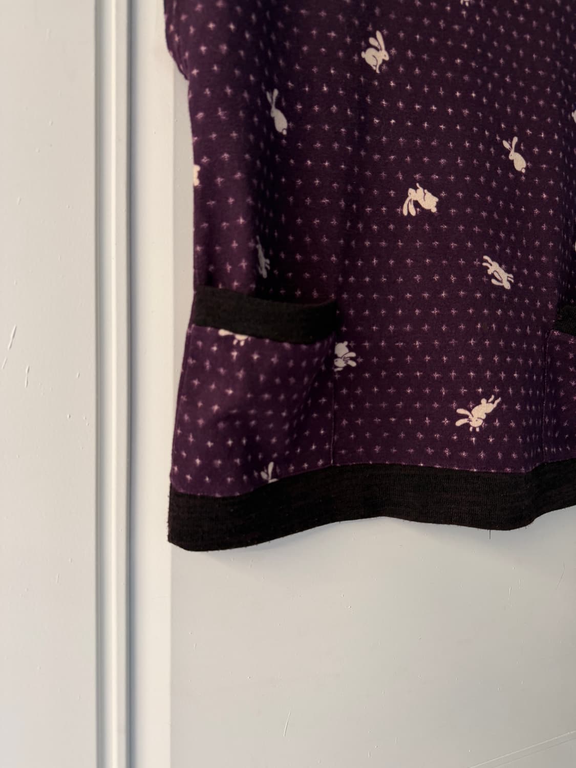 일본빈티지 퍼플레빗 레이어드 탑 상품이미지8