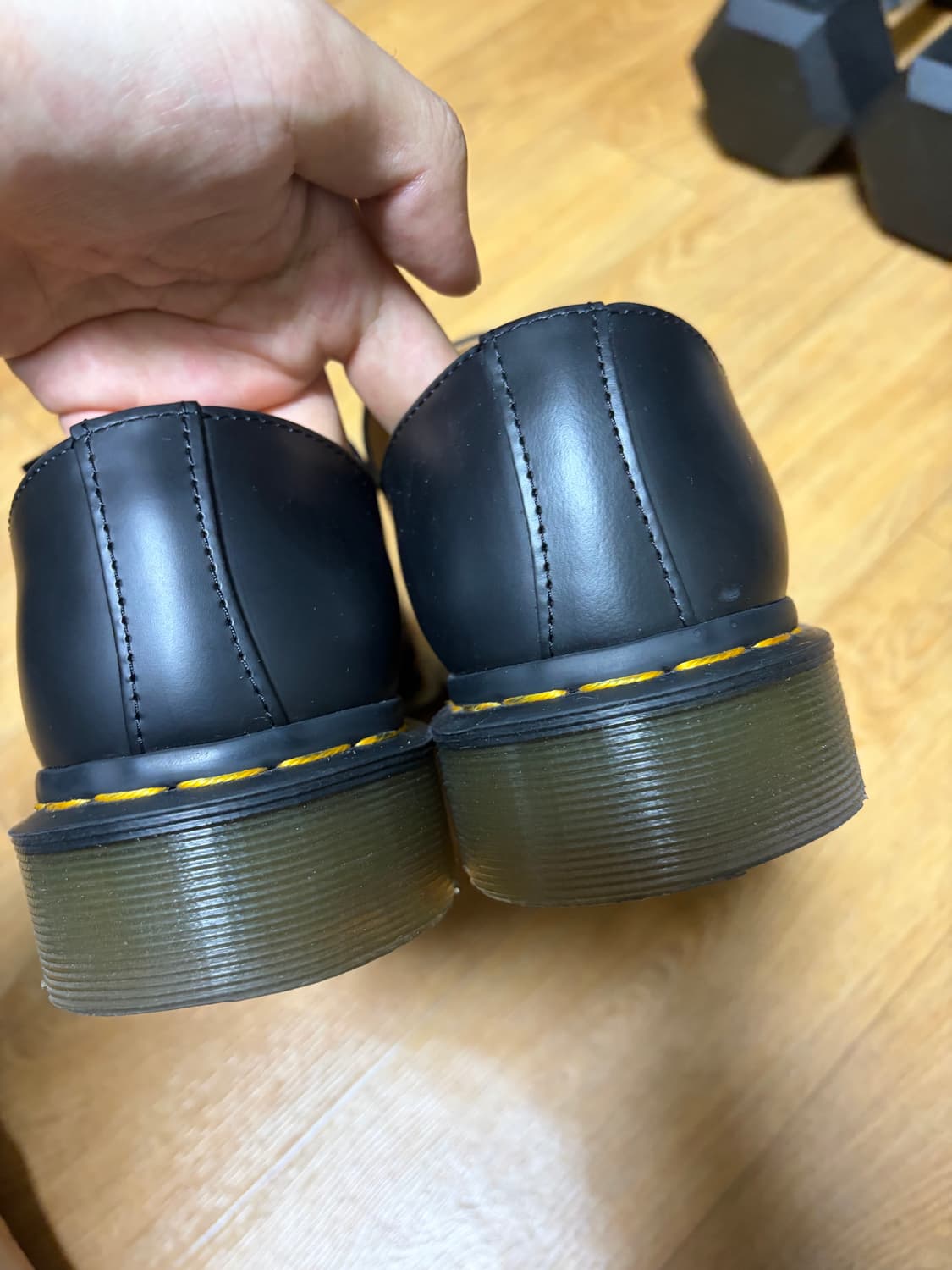 닥터마틴 1461 스무스 블랙 260 사이즈 상품이미지3