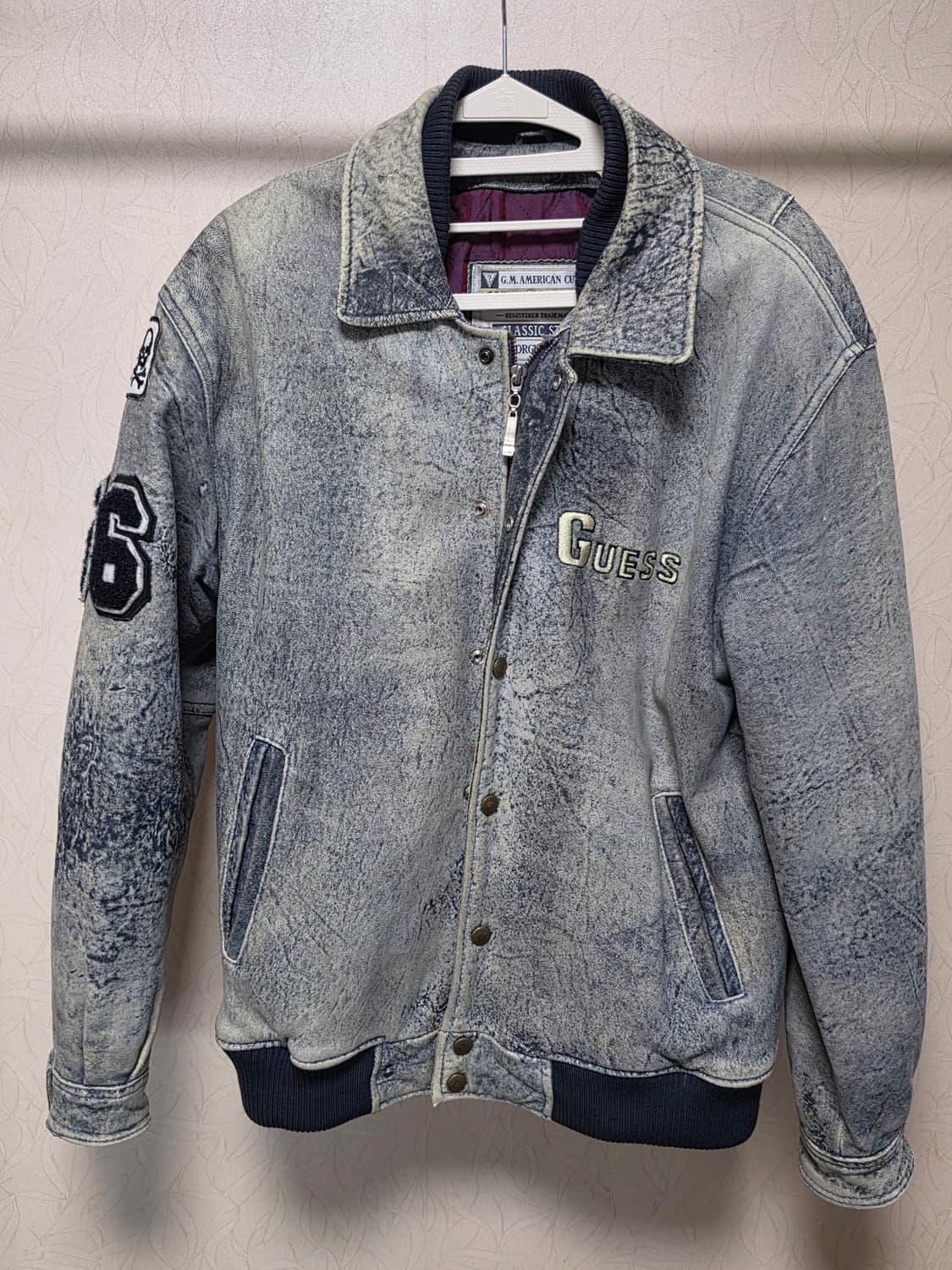 게스 양가죽 자켓 상품이미지1