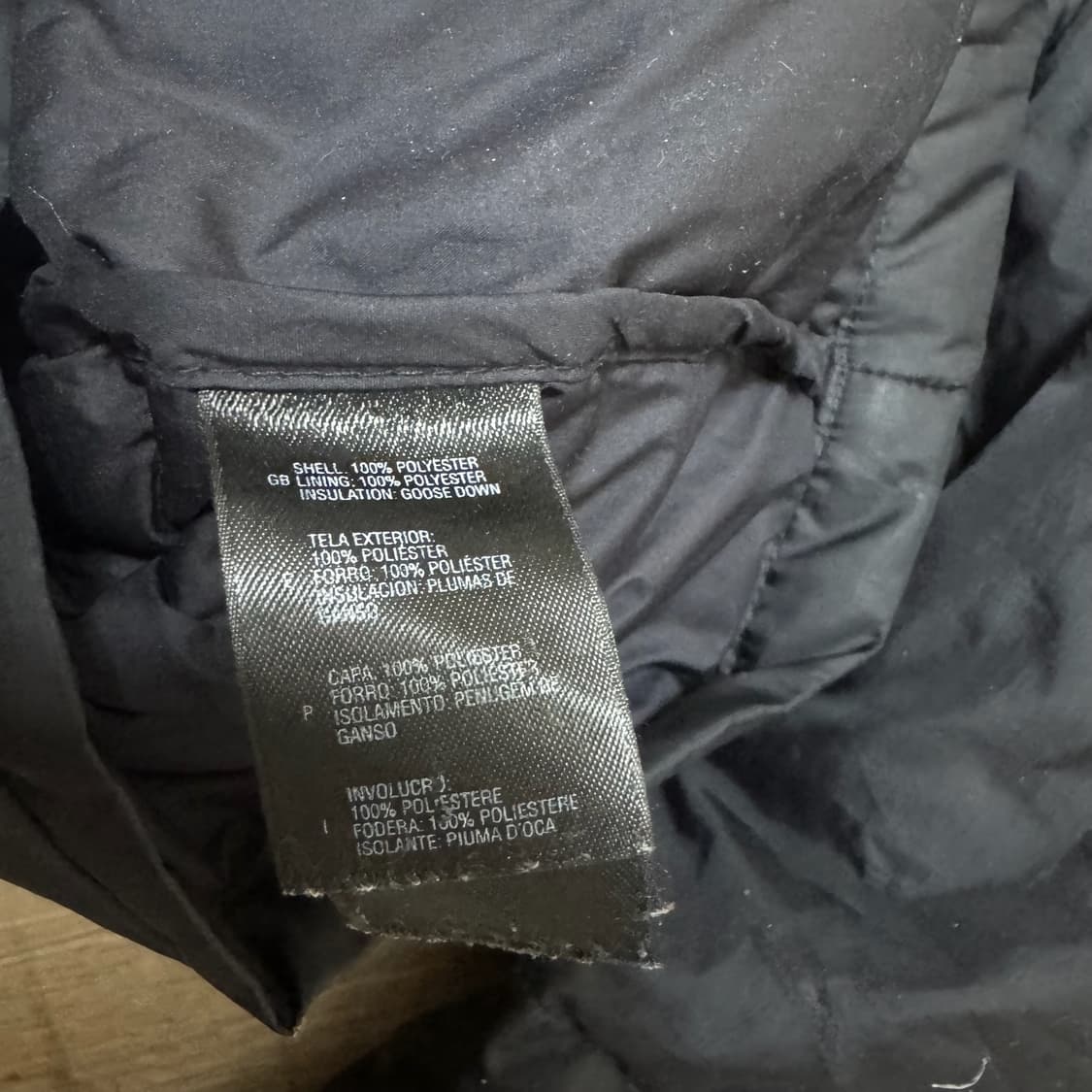 노스페이스 보이즈 600 눕시 패딩 M/95  상품이미지5