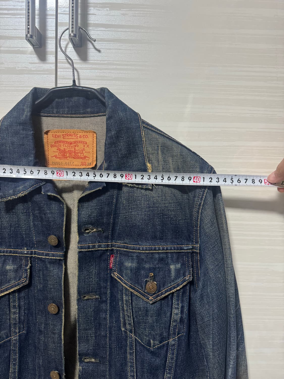 [38]리바이스 재팬 lvc데님 청자켓 70505-0217 상품이미지7