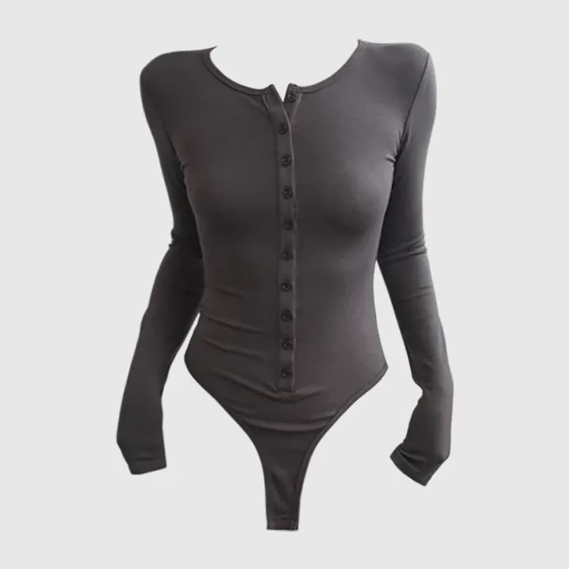 버튼 바디수트 상품이미지2