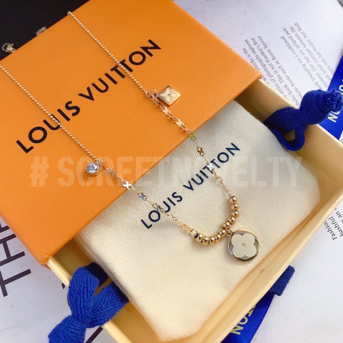 LV flower cham 목걸이 풀박스 상품이미지6