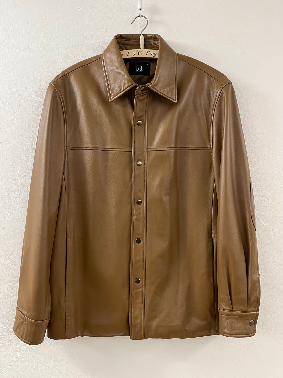 L&B Homme 쉽스킨 레더 자켓 양가죽 상품이미지2