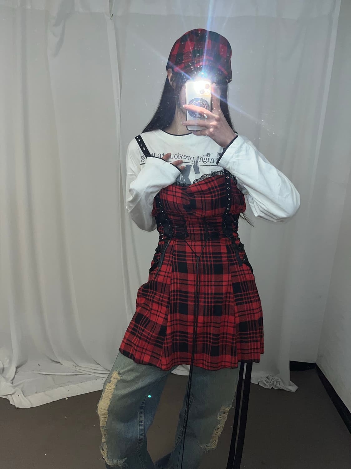 데일리 락펑크 걸 셋업 상품이미지6