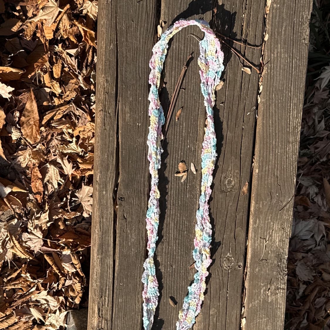 솜사탕 초원 니트 스카프 상품이미지2