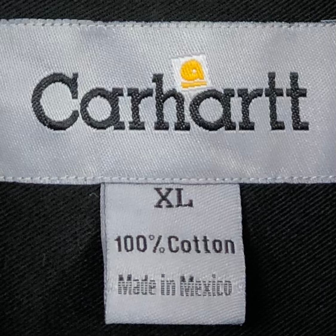 Xxl 칼하트 블랙 워크 셔츠 상품이미지3
