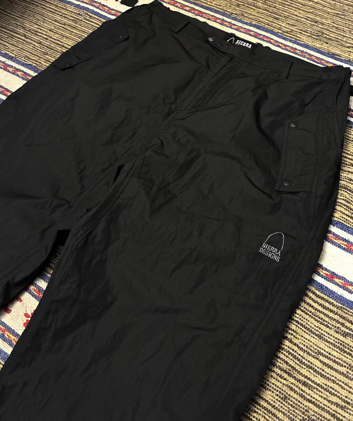 (32~35)시에라디자인 나일론 레귤러핏 하이킹 밴딩 트랙팬츠 상품이미지2