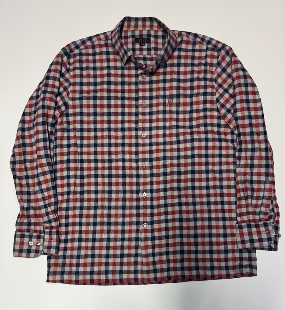 닥스 daks 시그니처 체크 셔츠 2XL 상품이미지1
