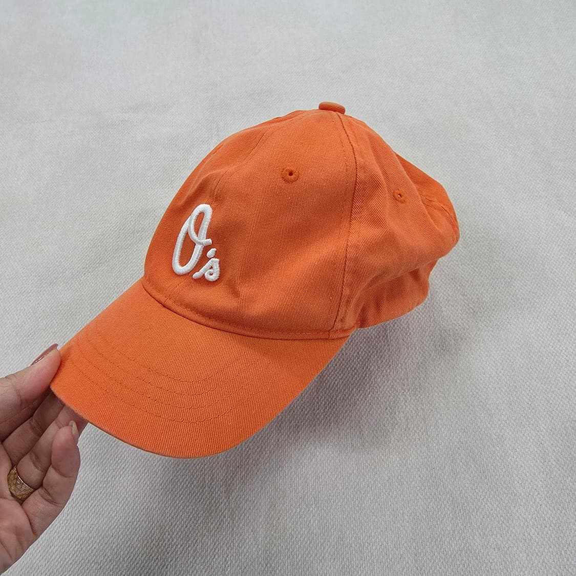 [F] 엠엘비 오렌지 볼캡 야구 모자 1223J1 상품이미지2