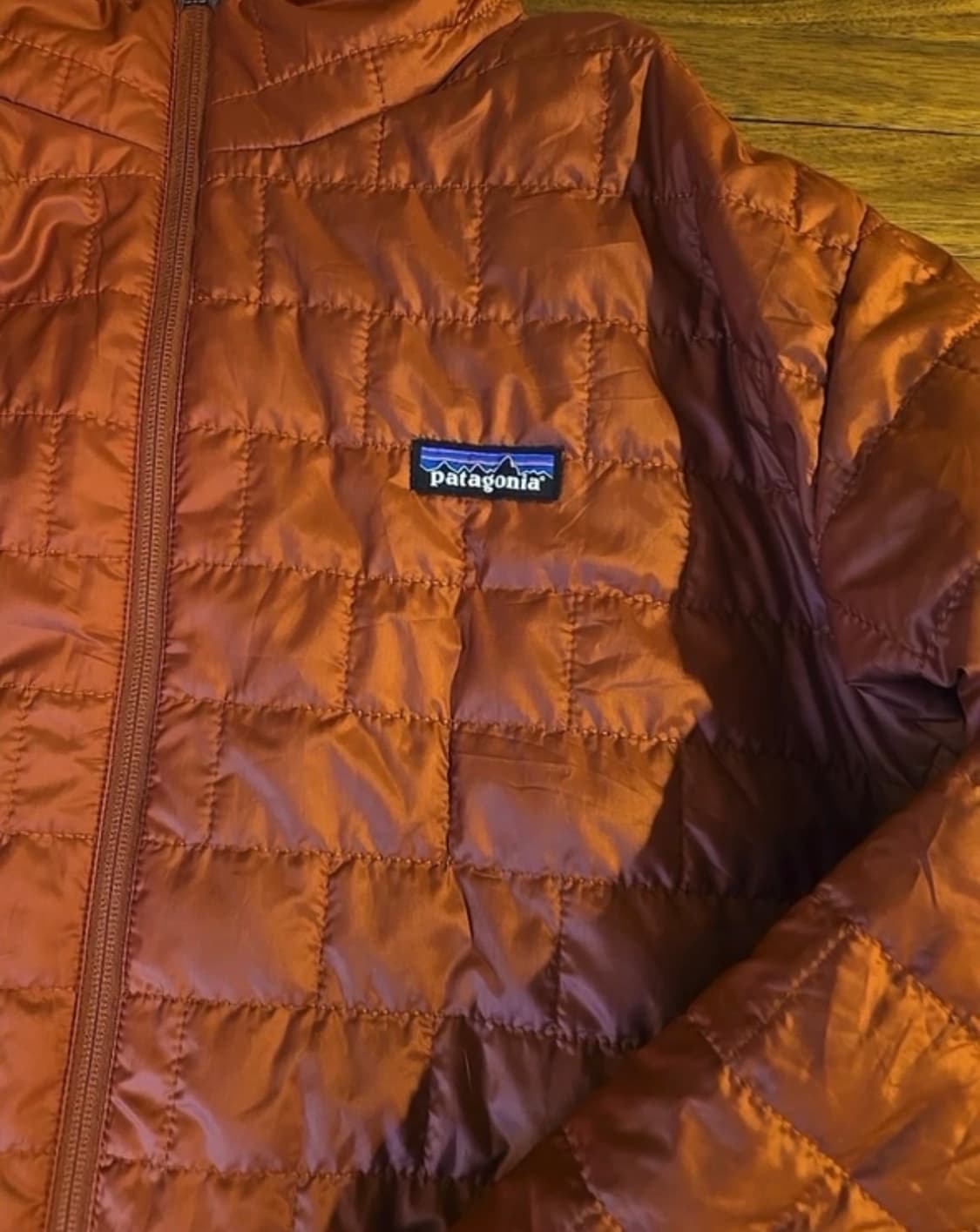 파타고니아 나노퍼프(nano puff) burnished red  XL 상품이미지3