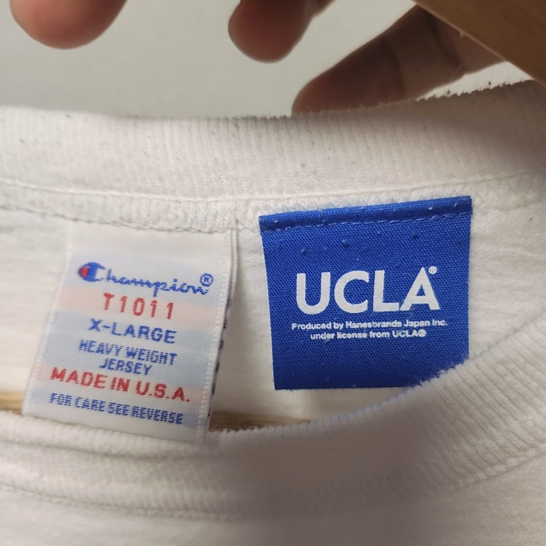 [XL] 챔피온 UCLA 오버핏 반팔 티셔츠 상품이미지3