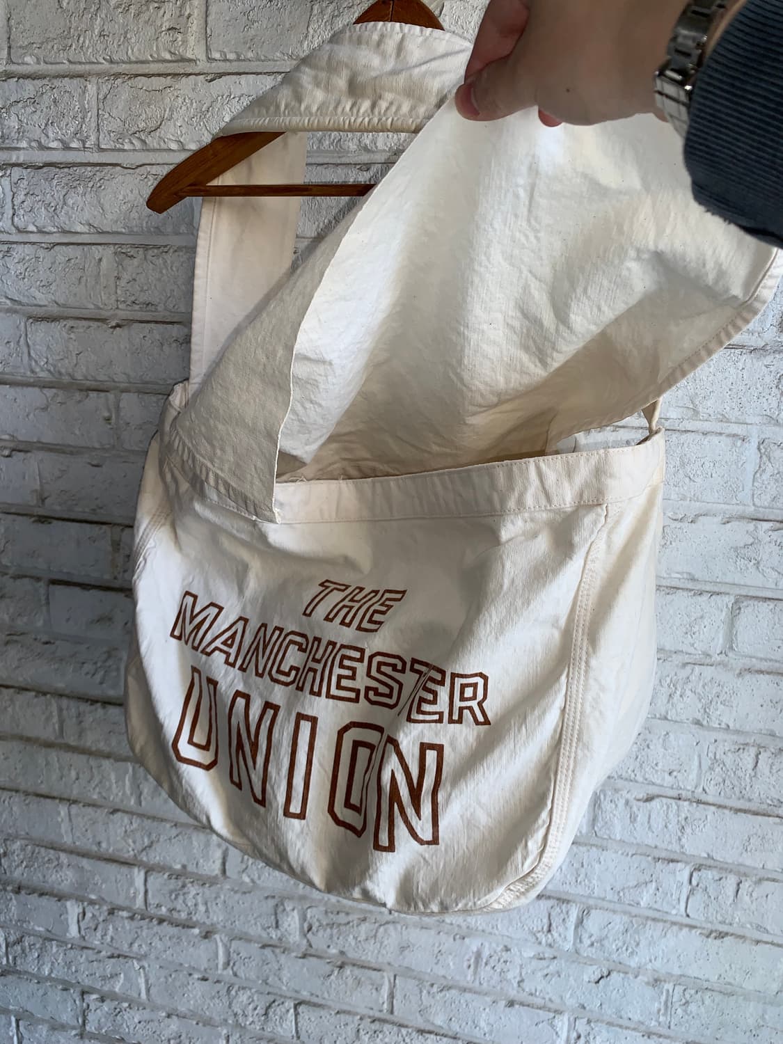 더블웍스 뉴스페이퍼 백  상품이미지5