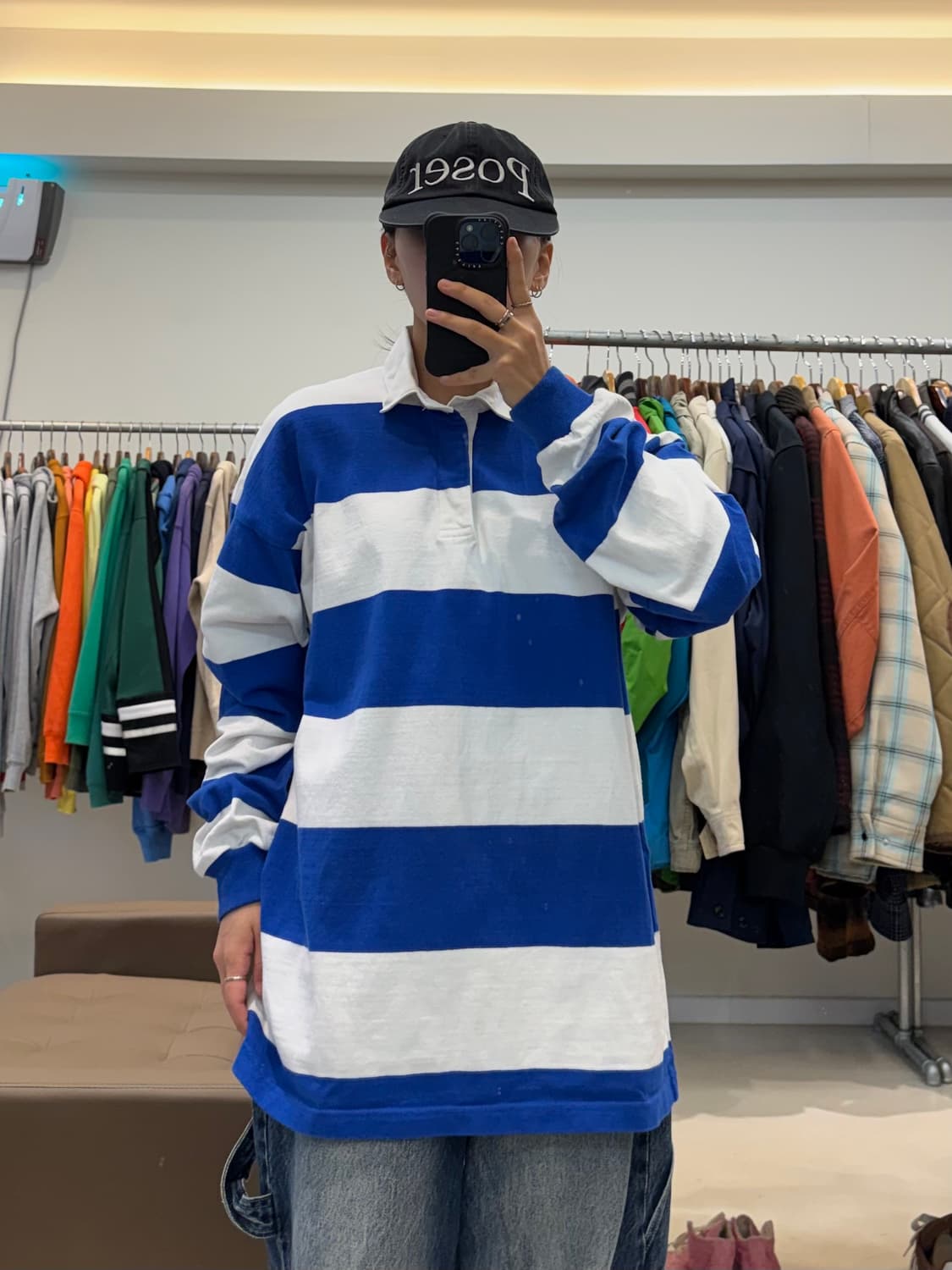 컬럼비아 니트 럭비티 상품이미지6