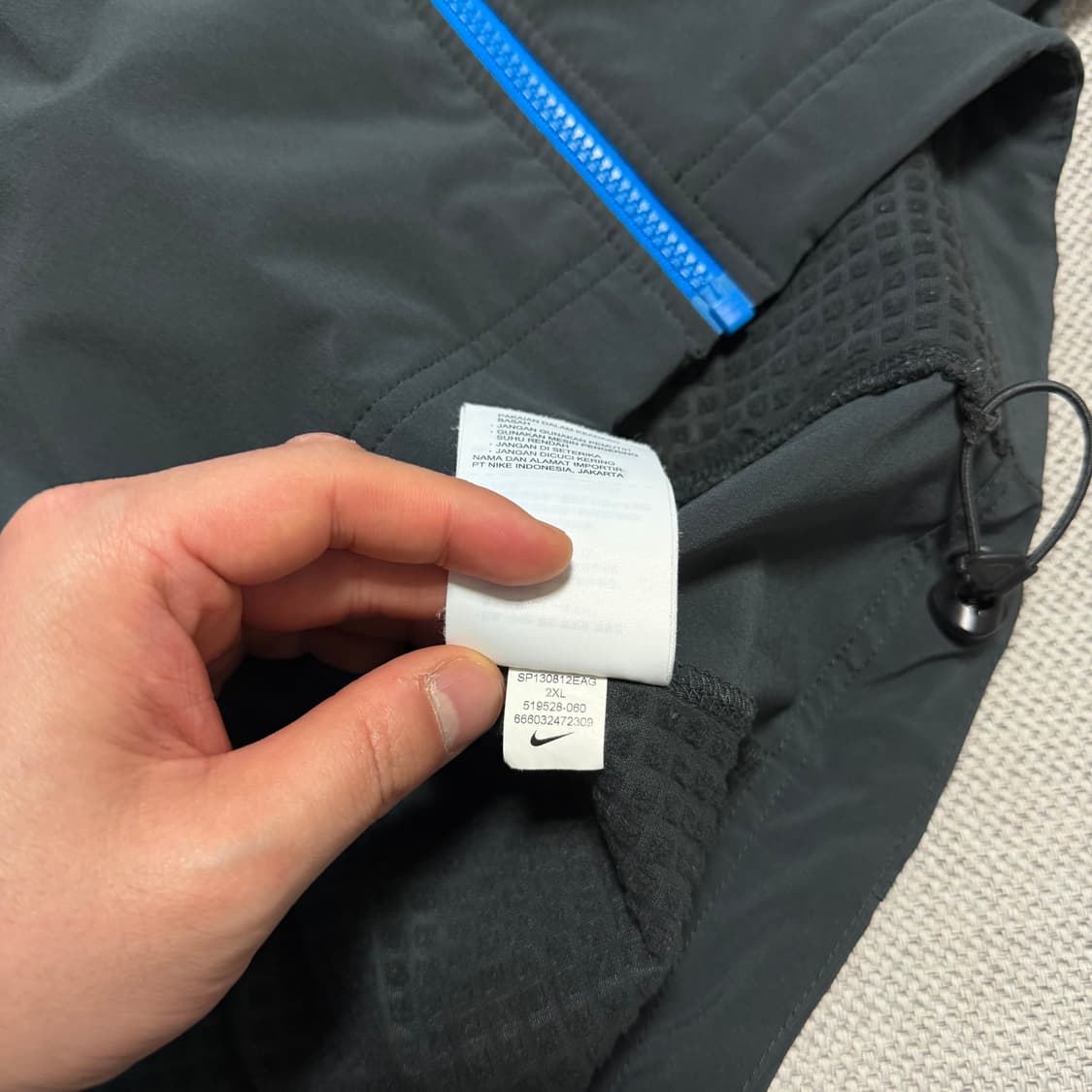 나이키 쉘 풀오버 기모 자켓 상품이미지4