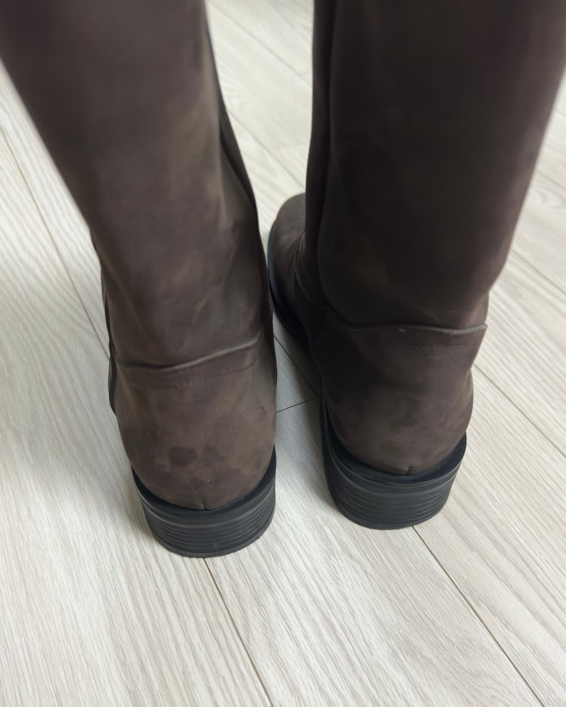 글렌 웨이버리 홈스 스웨이드 미들부츠 브라운 235 상품이미지3