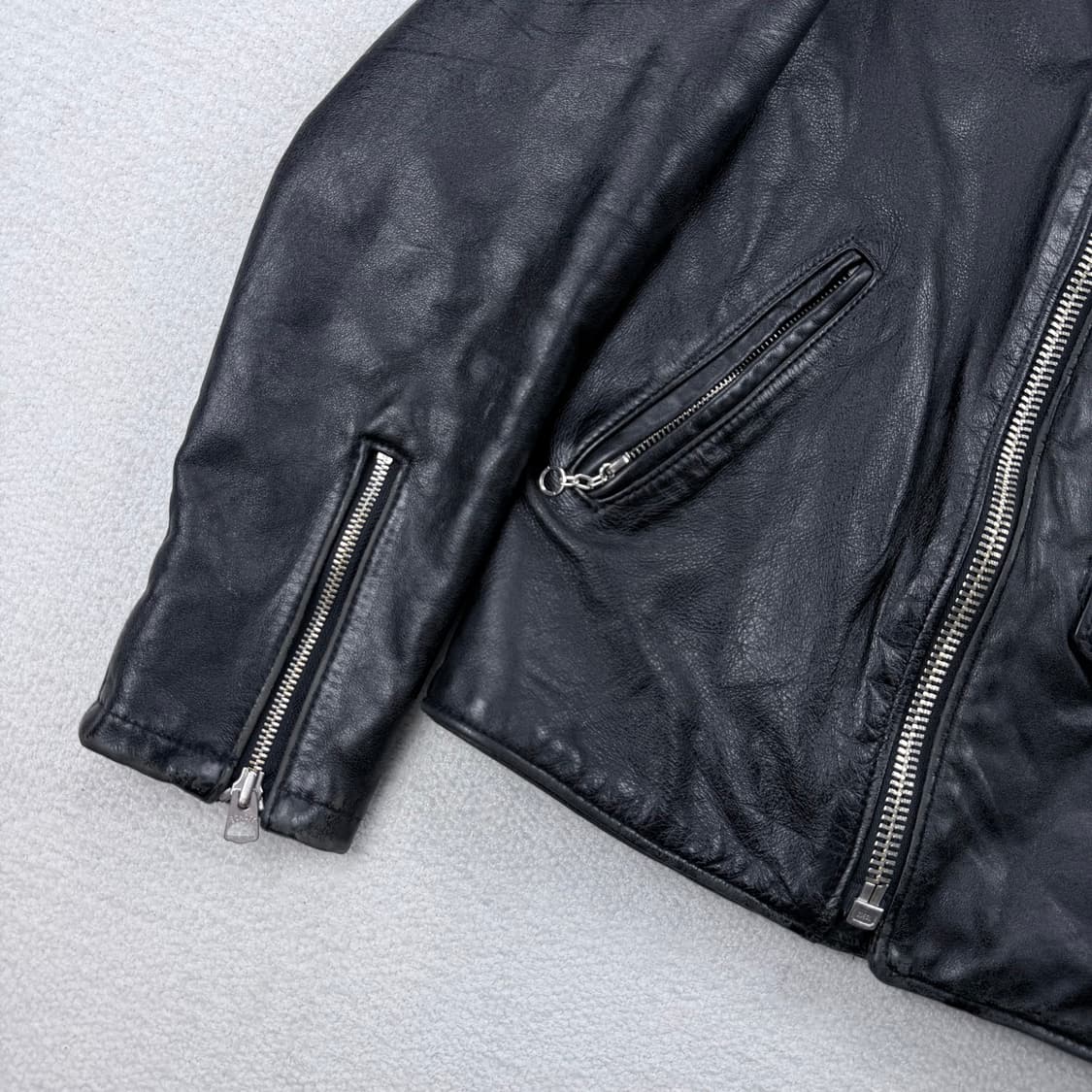 Schott 쇼트 626 레더 자켓 상품이미지3