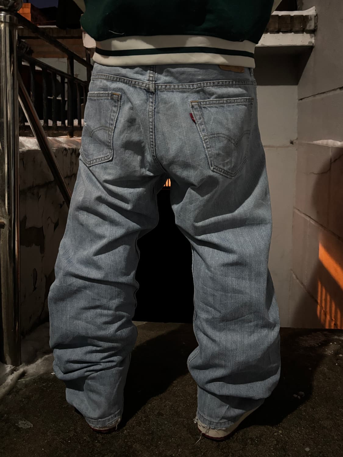 리바이스 569 연청 데님 팬츠 상품이미지2