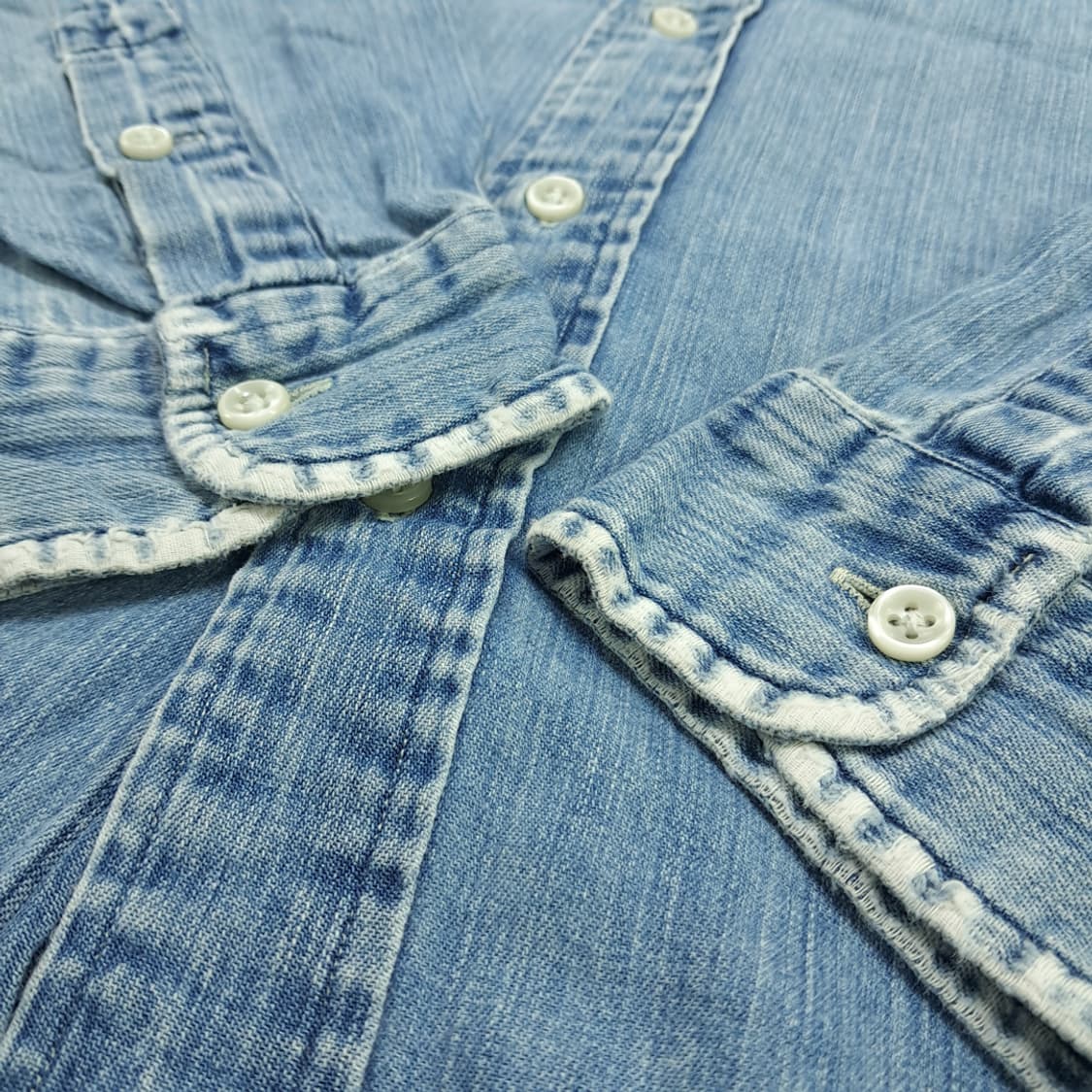 CN711 4XLT 폴로 랄프로렌 클래식 데님 긴팔 셔츠 남방 상품이미지7