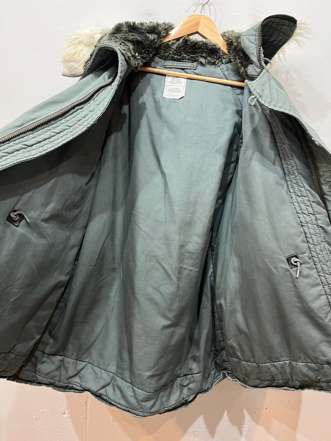 90s 오리지널 미군 N3B 익스트림 콜드웨더 파카 greenbrier 상품이미지5