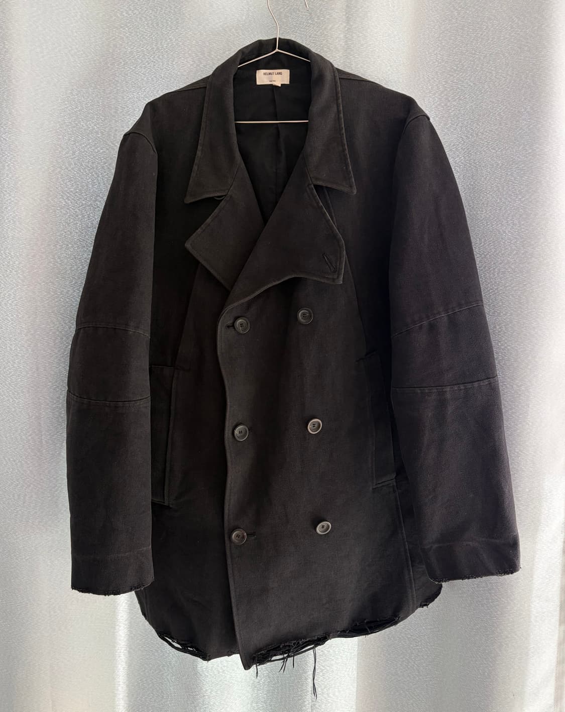 헬무트랭 디스트레스드 아카이브 피코트 상품이미지1