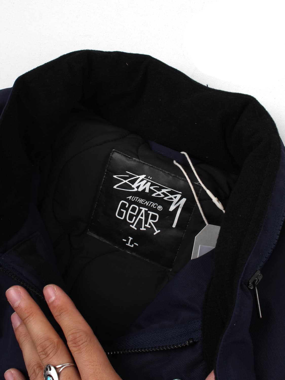 00s STUSSY AUTHENTIC GEAR (L) 상품이미지3