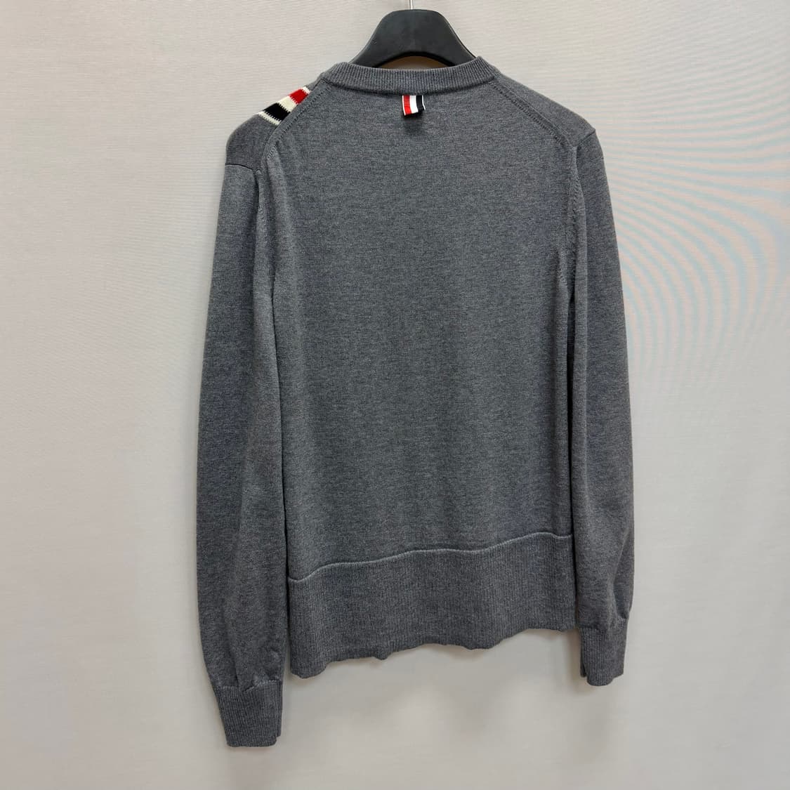 톰브라운 인타르시아 포켓 메리노 울 니트 (77)  상품이미지6