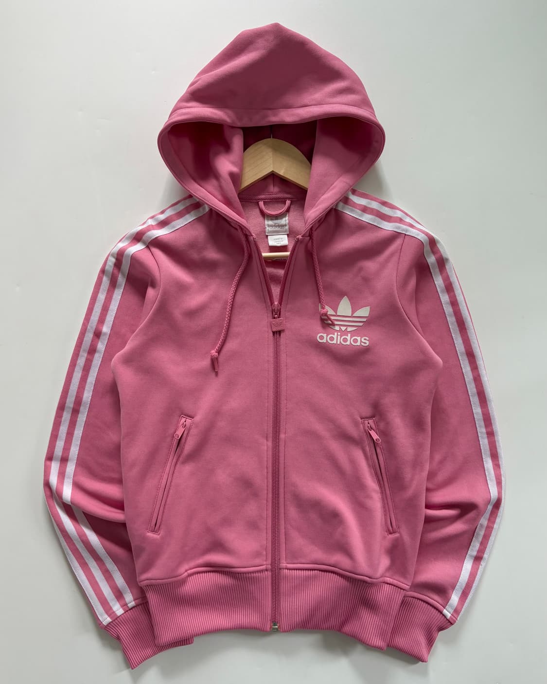 Adidas 아디다스 딸기우유 컬러 후디드 트랙탑 상품이미지3