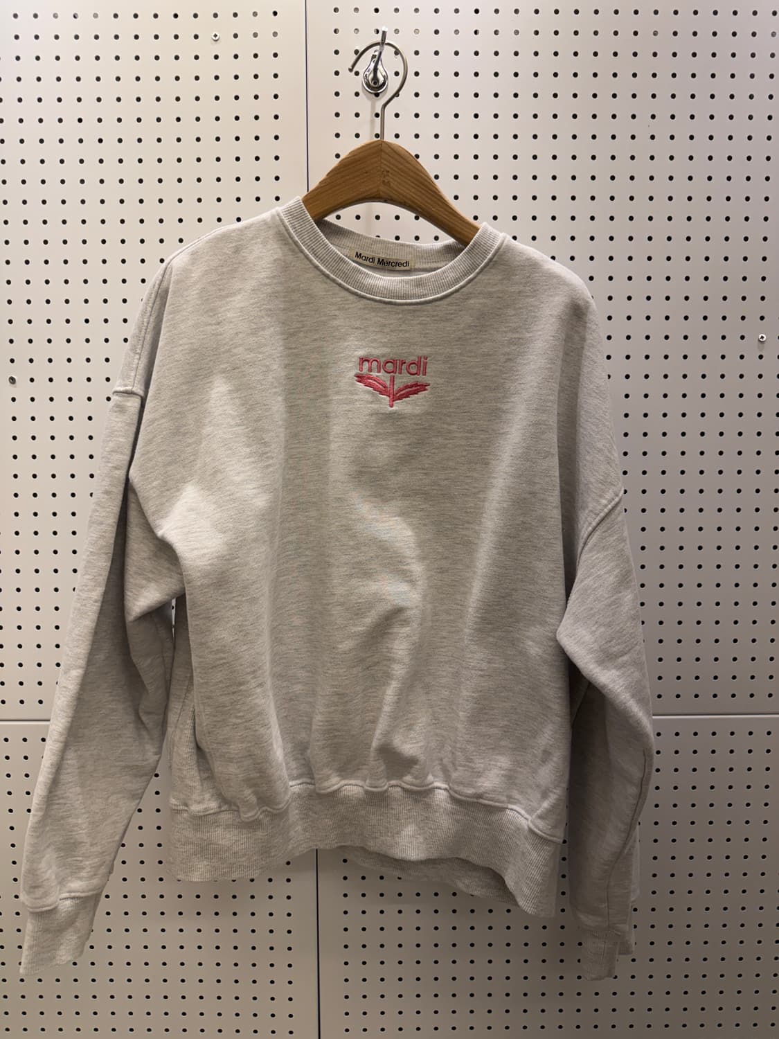 마르디 메크르디 마르디 자수 맨투맨 U1067 상품이미지2